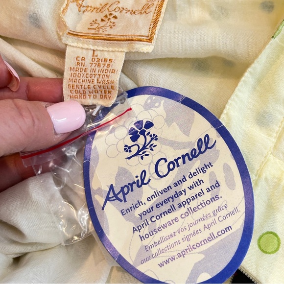 April Cornell “Cottage Rain Skirt” Full skirt - Picture 5 of 6